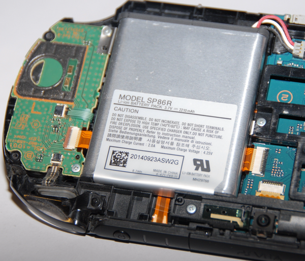 2210 mAh Replacement Battery for PS Vita 2000